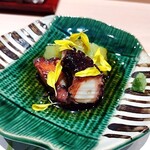 鮨 神戸まつもと - 蛸の旨煮と焼き茄子