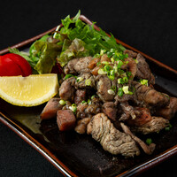 やわらか鶏の炭火焼