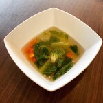 ポポラマーマ バル - ランチセットのスープ