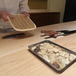 鮨 一幸 - 松茸ロウリュウ(笑) 