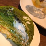 たまごとこなと - 抹茶とお大福のあんこがベストマッチ！！