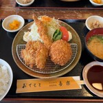 とんかつ 喜楽 - 