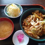 食処居酒家 - 日替り焼肉丼　500円（税込）