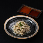 Specially selected Japanese black beef, parboiled senmai