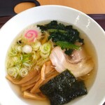 ピクニックコート - 特製佐野風ラーメン450円  ピロピロ平打ち麺