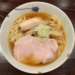 麺 みつヰ - 醤油(手揉み麺)＋メンマ 