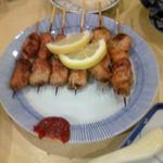 里葉亭 - ぼんじり。味噌があいます。