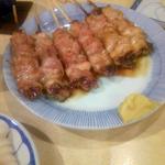 里葉亭 - せせり。からしなしでもうまい。