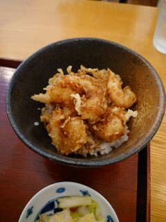 Kisaragi Toku - 小海老のミニ天丼