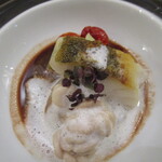 レストラン ラフィナージュ - 魚料理（アップ）