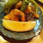 焼酎と手しごと料理の店　まさや - おこぜ唐揚げ(ハーフ)