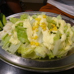 きらく - レタスサラダジャンボ　意外と人気