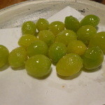 蕎麦ひら井 - 揚げたぎんなん