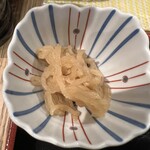 島の味処 平戸こんね - 優しいお味の切り干し大根も美味しい。