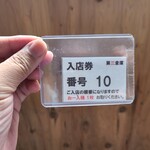 大衆食堂 第三倉庫 一撃製麺所 - 入店券