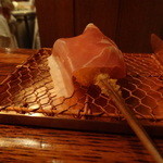 串かつ あーぼん - 生ハムとチーズなど