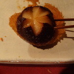 串かつ あーぼん - しいたけに肉詰め