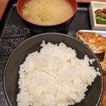 Sakanaya Shokudou Uokichi Sampei - ご飯とお味噌汁