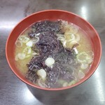 Kaisen Dom Marukita Shinten - 岩海苔の味噌汁 (税込￥150)