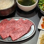 炙りや 秀苑 天 - 上ロースランチ