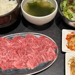 炙りや 秀苑 天 - カルビランチ