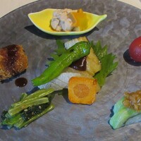 京の鴨料理 北斎 - 前菜盛り合せ