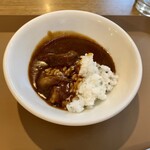 ステーキのあさくま - カレーも美味しいのでおすすめです。