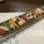 寿し肴和志 - ◉上寿司　15貫　3,200円（税込）