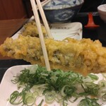 Marugame Seimen - サンマの天ぷら。秋ですね♬