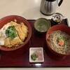 Kazokutei - カツ丼セット　温そばで