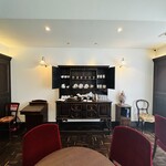 喫茶館 Bleu Montagne - アンティークのカップボード