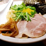麺屋 道頓 - メンマつけ麺(普通盛り)