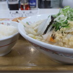 餃子の王将 - 野菜たっぷり生姜タンメンフェアセットＢ＋餃子３個