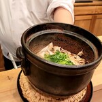 馬車道 大かわ - 松茸ご飯