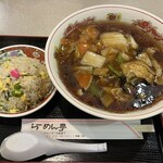 らーめん亭 - 五目ラーメンセット