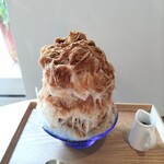 のえる - 黒糖きなこかき氷
