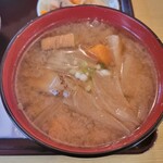 Oshokujidya Ya Furomu Tei - ◇具だくさん味噌汁