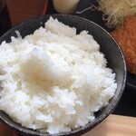 Sai tonkatsu - 大盛りご飯
