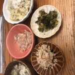 天ぷらすずき - アテのサイズサイコー。