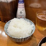 檍食堂 - ツヤツヤの白飯