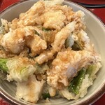 名物げそ天丼と自家製うどん お多福 - 