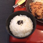 ふじやからあげ - ご飯