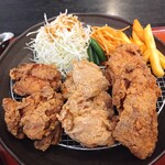 ふじやからあげ - 和風，にんにく，仙台味噌