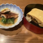 本家柴藤 - 昼定食のうざくとう巻き