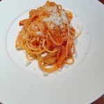 cucina Wada - トマトとベーコンのスパゲッティ