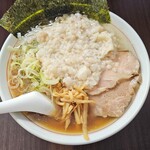 手打ち中華そば 酒田 - ラーメン 身入り ニンニク