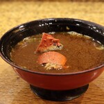 にぎり鮨 一五〇 - 伊勢海老の赤出汁