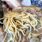 江川亭 - 麺は太麺と細麺から選べるので細麺にしました。