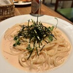 菜園イタリアン パスタ工房 - 明太子マヨネーズのパスタ