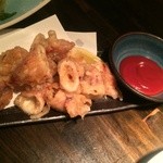 魚貝三昧 雛 - 小ヤリイカのフリット